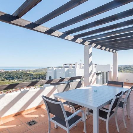 2186-Luxury Sea View Penthouse In Casares Costa Apartamento Exterior foto