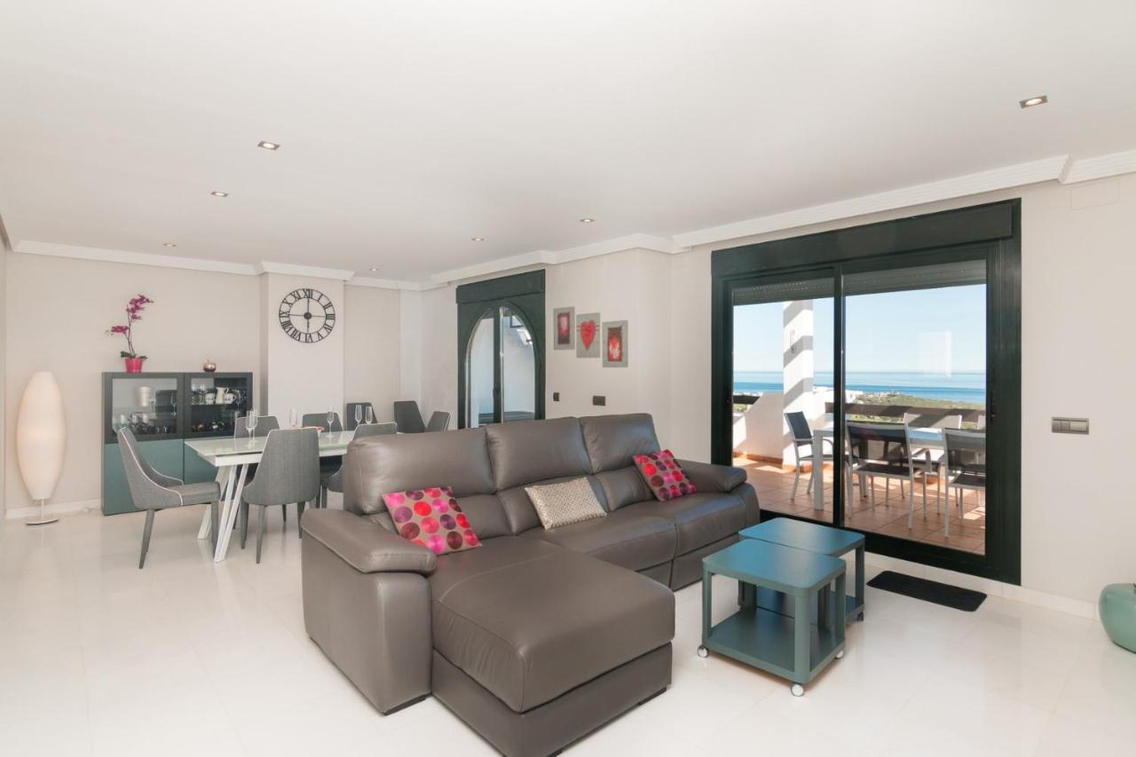 2186-Luxury Sea View Penthouse In Casares Costa Apartamento Exterior foto