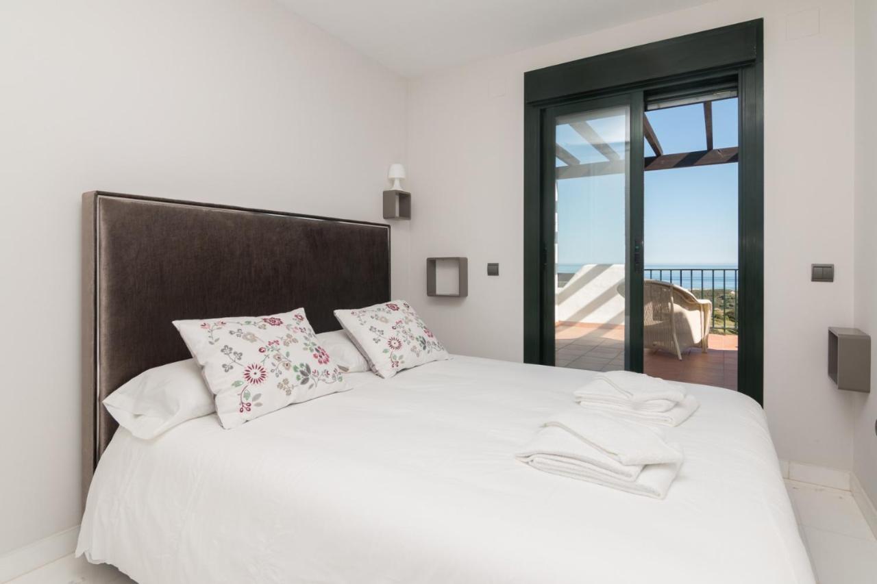 2186-Luxury Sea View Penthouse In Casares Costa Apartamento Exterior foto